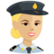 Police Officer - Medium Light emoji on Messenger